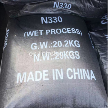 Paquete de exportación de HDPE negro de carbón de 20 kg